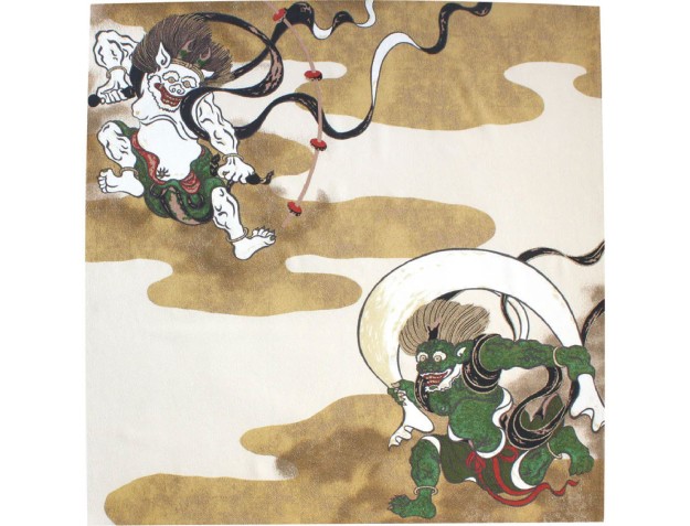 Furoshiki 68 cm - Fujin Raijin - Gunstige wolk