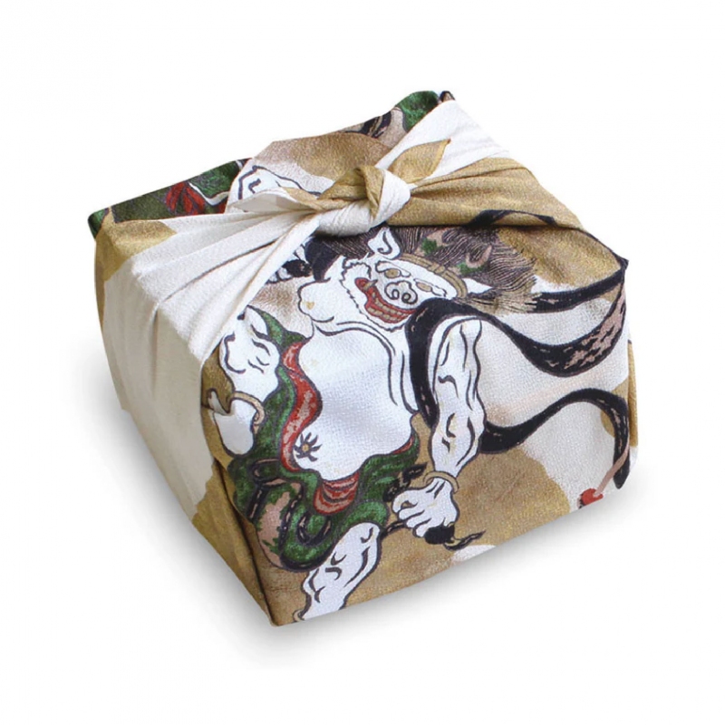 Furoshiki 68 cm - Fujin Raijin - Auspicious Cloud