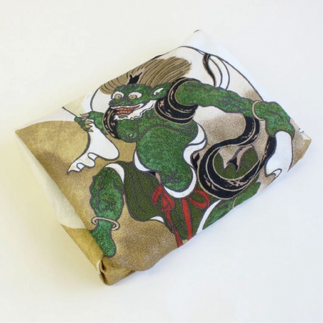 Furoshiki 68 cm - Fujin Raijin - Nube auspiciosa