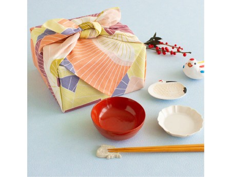 Furoshiki 70 cm - Hime Musubi Adeline Klam - Ventagli