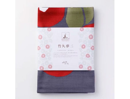 Furoshiki 90 cm -Yumeji Takehisa - Camelia