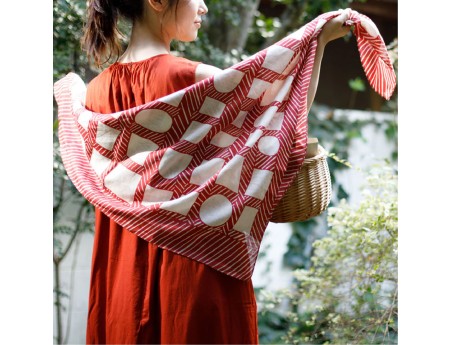 Furoshiki 100 cm - Nobuyuki Takai - Forme e linee