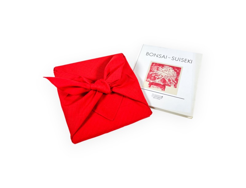 Set Livre Bonsai Suiseki suggestions & Furoshiki 68 cm