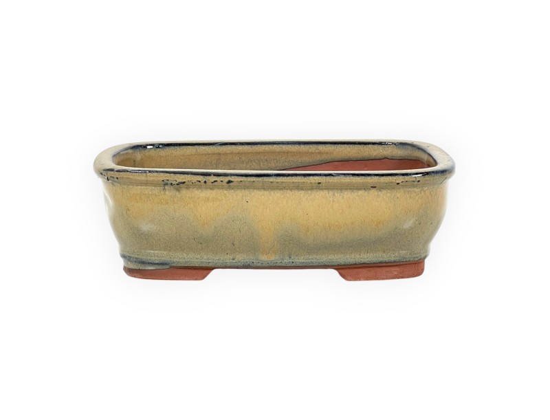 Pot 18,5 cm rechthoekige Olijfgroene
