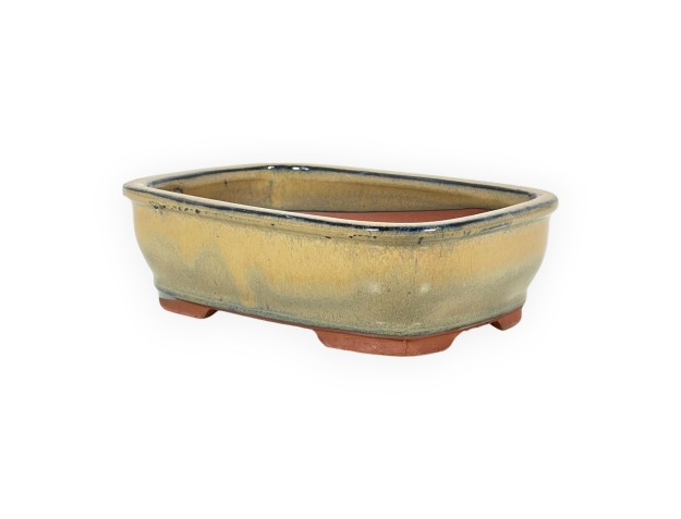 Pot 18,5 cm rechthoekige Olijfgroene 2