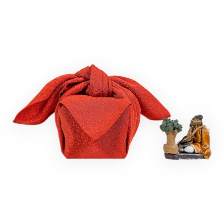 Set Bonsaist Statuette & Furoshiki 45 cm