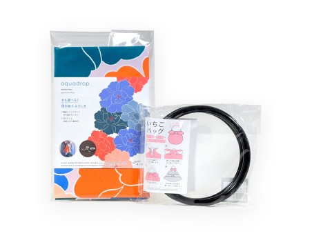 Set Peonías Furoshiki & Asas negras