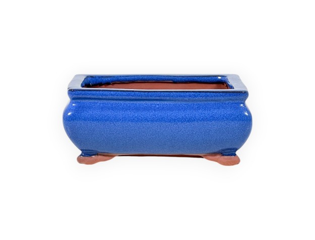 Topf 15 cm Rechteckige blaue