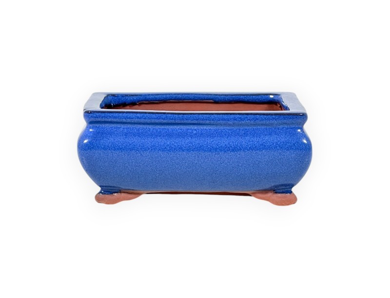 Topf 15 cm Rechteckige blaue