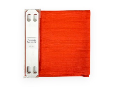 Set Rode Furoshiki en witte handgrepen