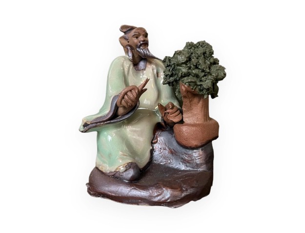 Set Bonsaist Statuette & Furoshiki 45 cm 2