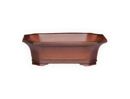 Vaso 46 cm rettangolare grès