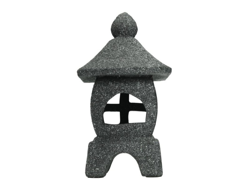 Lanterne gris bombée