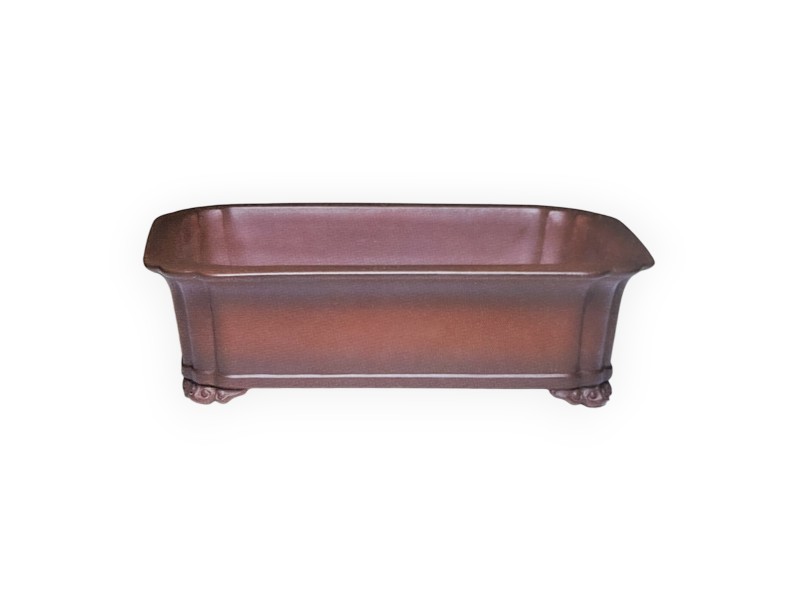 Maceta 57 cm rectangular grès