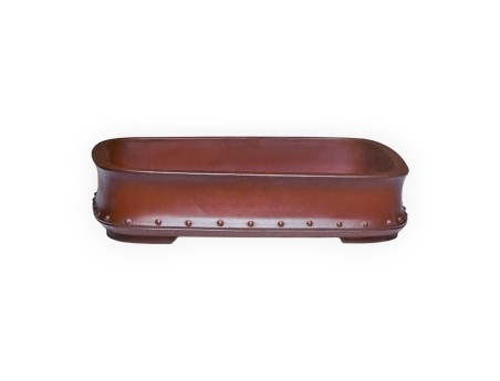 Maceta 45 cm rectangular grès
