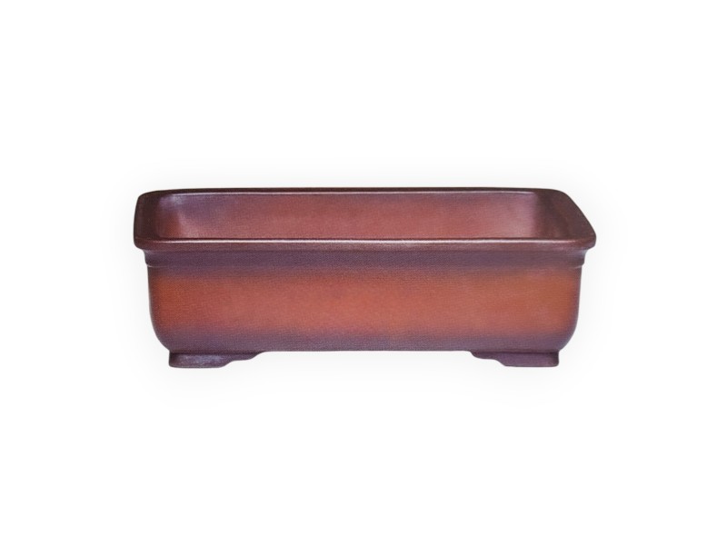 Vaso 46 cm rettangolare grès