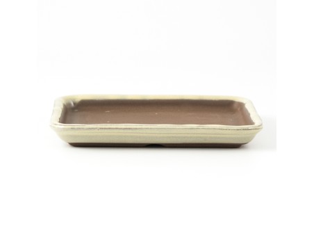 Plato 15,8 cm rectangular beige