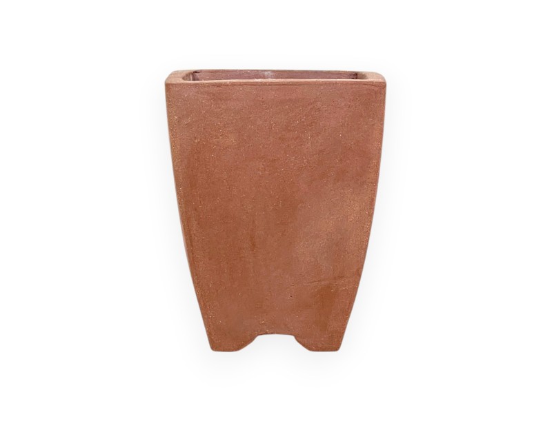 Vaso 11,5 cm quadrato grès