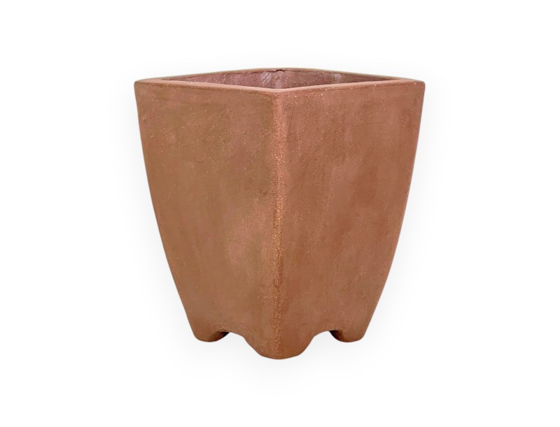Pot 11,5 cm carré grès