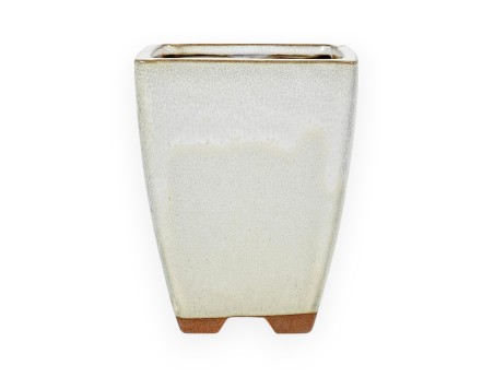 Pot 11,5 cm square beige