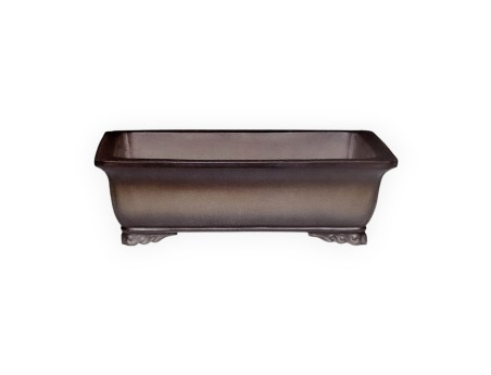 Vaso 40 cm rettangolare grès