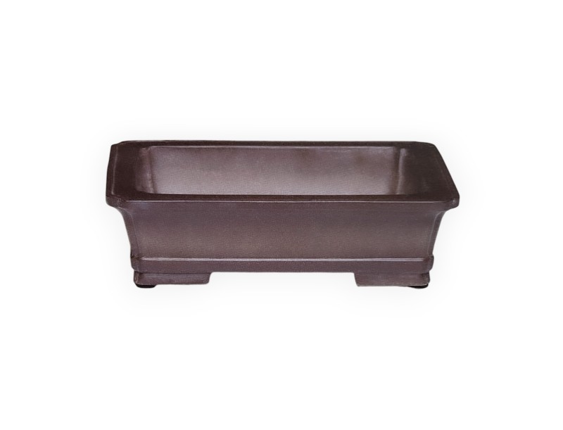 Pot 30 cm rectangular grès