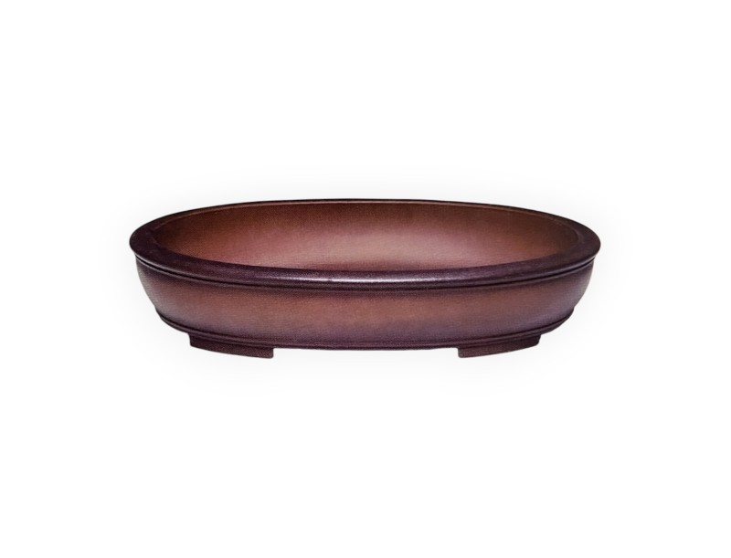 Pot 46 cm ovale grès