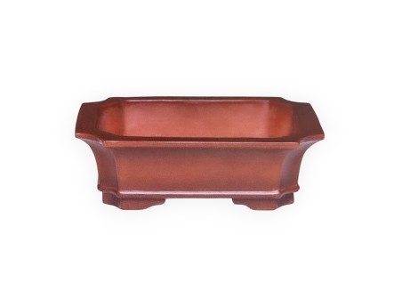 Vaso 17 cm rettangolare grès