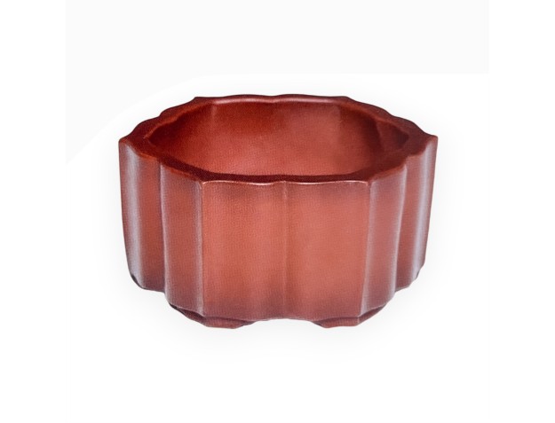 Topf 10 cm sechseckig grès