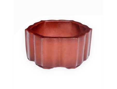 Pot 10 cm zeshoekig grès
