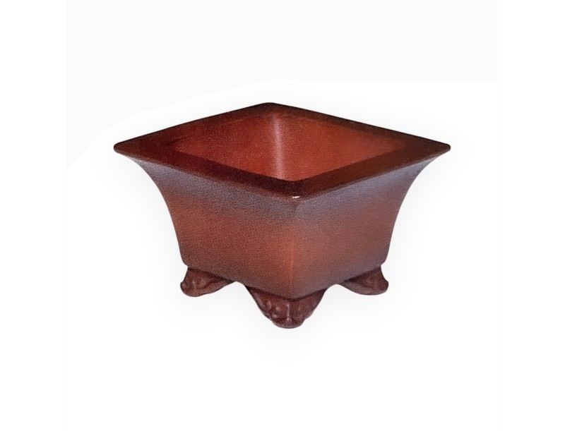 Pot 12,5 cm rectangular grès