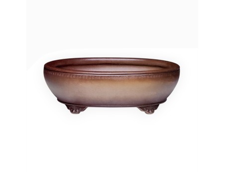 Maceta 47,5 cm oval grès