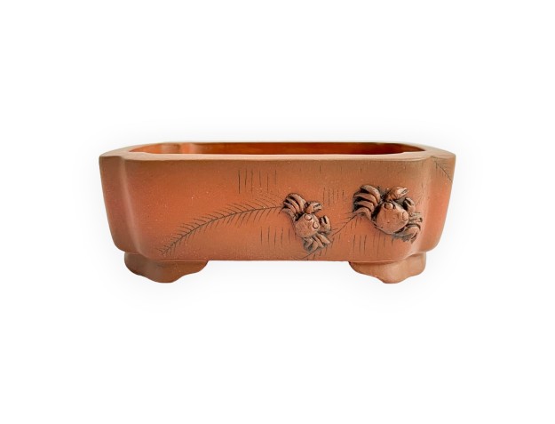 Pot 13 cm rechthoekig grès