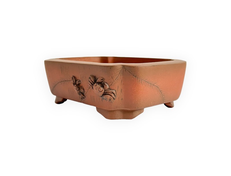 Pot 13 cm rectangular grès