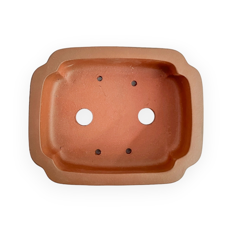 Maceta 13 cm rectangular grès