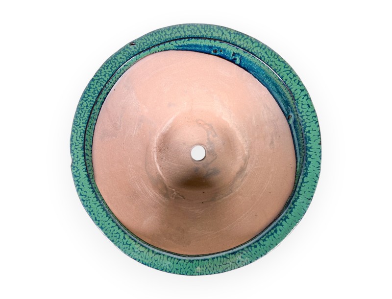 Topf 21 cm rund grün