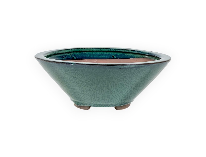 Pot 26 cm rond vert