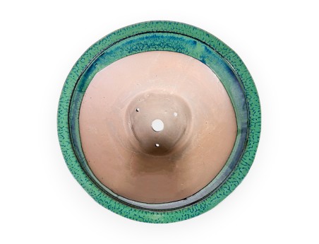 Maceta 26 cm redondo verde