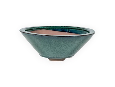 Topf 31 cm rund grün