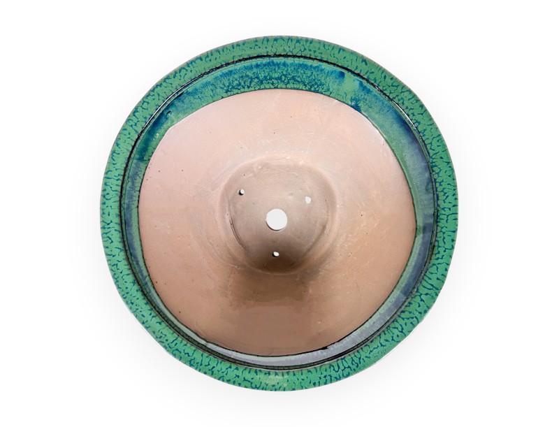 Vaso 31 cm tondo verde