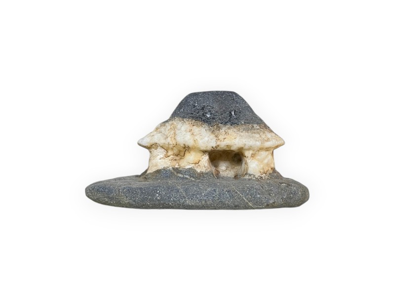 Suiseki stenen hut - 4,5 cm