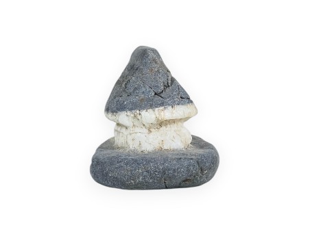 Suiseki Cabaña de piedra - 6 cm