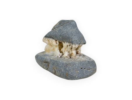 Suiseki Cabane en pierre - 6 cm