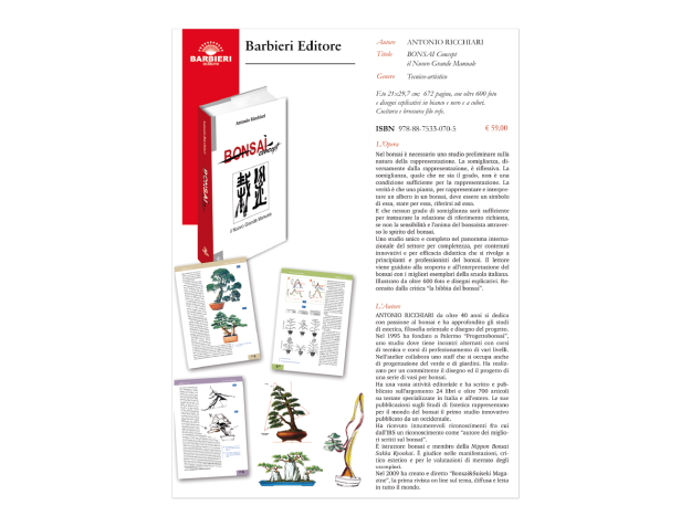 BONSAI concept, il Nuovo Grande Manuale - Antonio Ricchiari 2