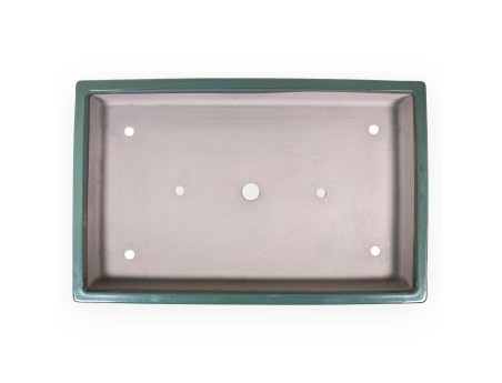 Maceta rectangular de gres esmaltado para Bonsái japonés - 61,5 cm