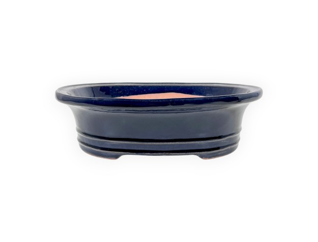 Maceta oval de gres esmaltado para Bonsái chinese - 31 cm