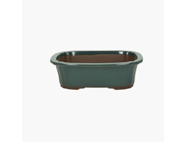Pot à nuage en grès émaillé pour bonsaïs japonais - 25 cm