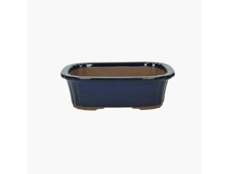 Cloud glazed stoneware Japanese Bonsai pot - 25 cm