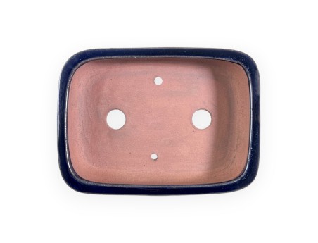 Maceta rectangular de gres esmaltado para Bonsái chinese - 15,5 cm