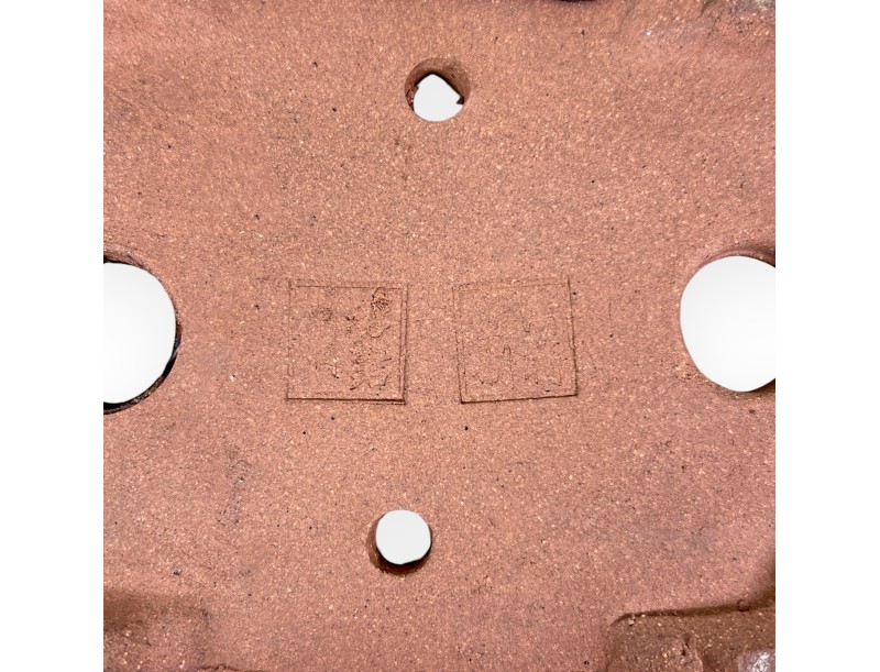 Maceta rectangular de gres esmaltado para Bonsái chinese - 16 cm